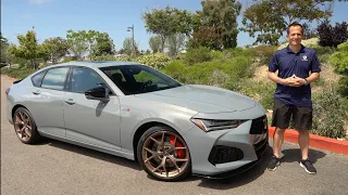 Is the 2024 Acura TLX Type S a BETTER performance sedan than a Lexus IS 500?