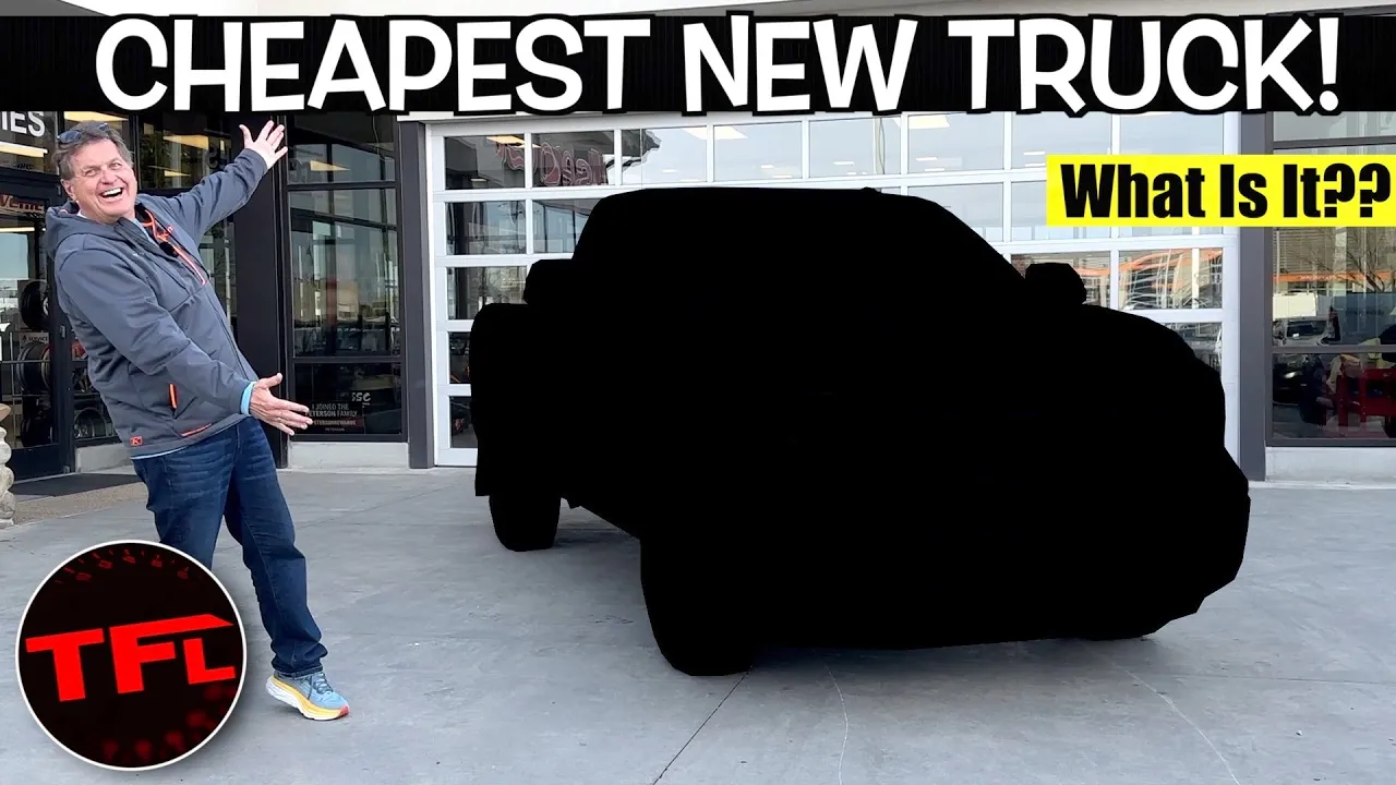 We Just Bought The Cheapest New 4X4 Half Ton Truck in America!
