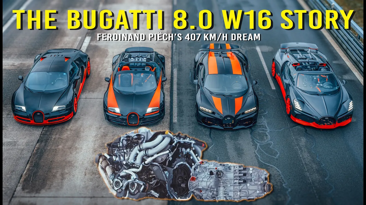 The Bugatti 8.0 W16 Story | Expo Tour by AutoTopNL