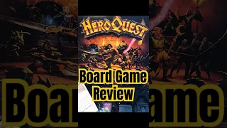 “HeroQuest” Board Game Review #heroquest #boardgames #review #dungeoncrawl #tabletopgaming #fantasy