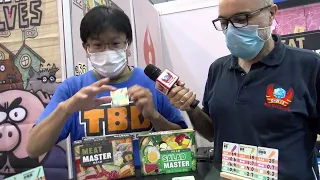 Boargame overview: Meat Master and Salad Master Spiel 2022 with @Taiwan Boardgame Design