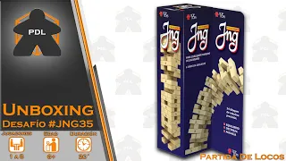 JNG | Desafío #JNG35 | Tutorial | Unboxing | Toptoys | Reseña | Jenga | Partida de Locos |