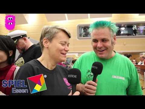 Freaky Frogs From Outaspace, Overview with Friedemann Friese at Essen Spiel 2023