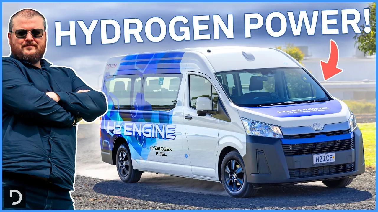 2024 Toyota Hydrogen HiAce | Prototype Quick Drive | Drive.com.au
