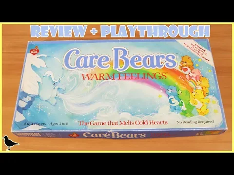 Care Bears Warm Feelings Board Game Full Playthrough & Review! | Board Game Night