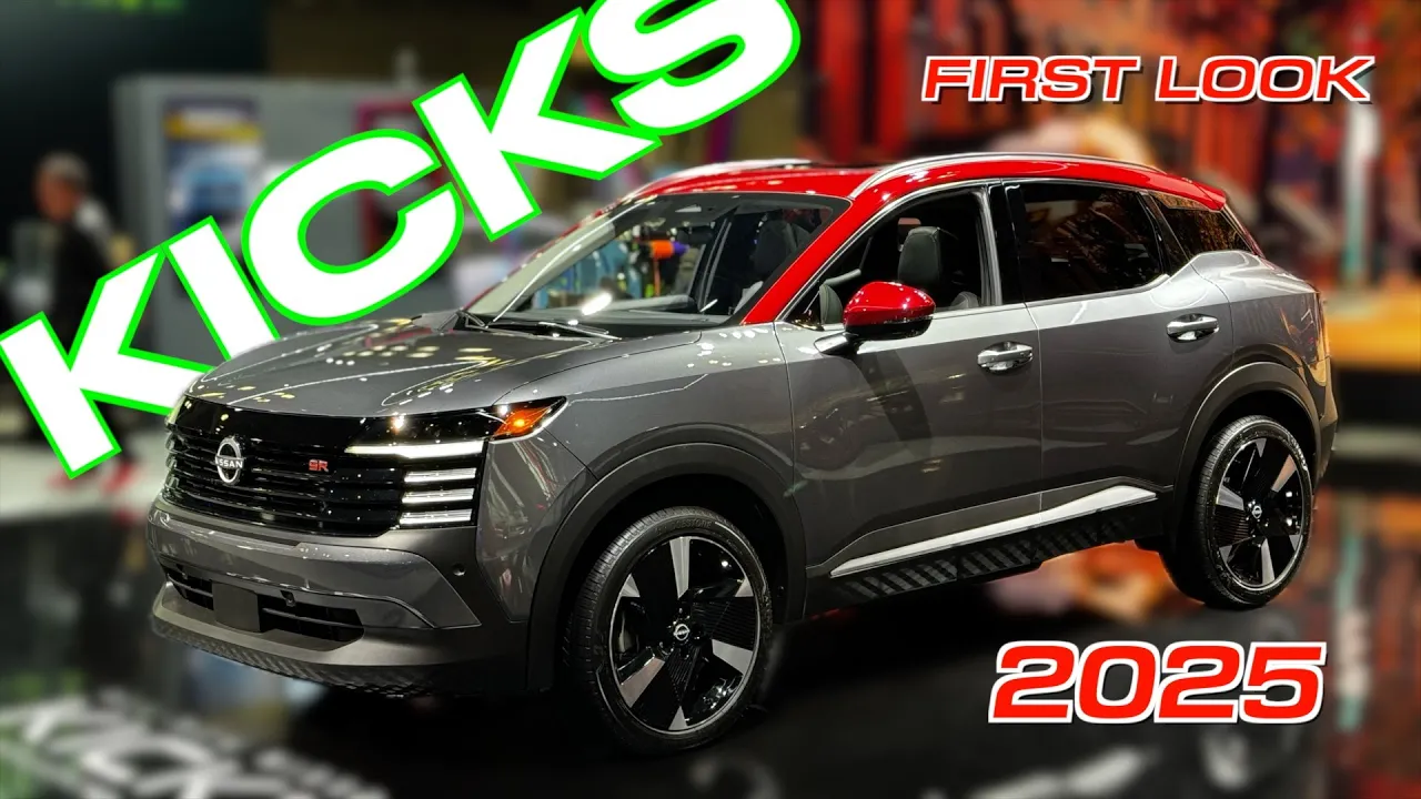 FIRST LOOK  2025 Nissan Kicks - All Grown Up and Now Available with AWD