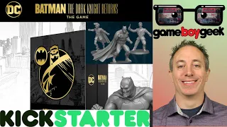 Batman: The Dark Knight Returns Board Game Preview with the Game Boy Geek