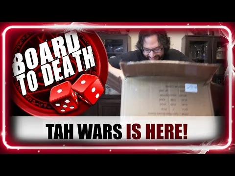 TAH WARS Board Game is Here! This game is Massive! HUGE!