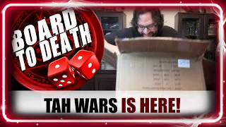 TAH WARS Board Game is Here! This game is Massive! HUGE!