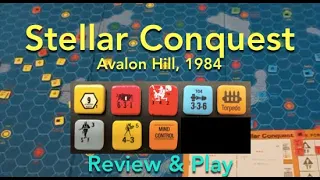 Stellar Conquest (Avalon Hill) Review & How to Play