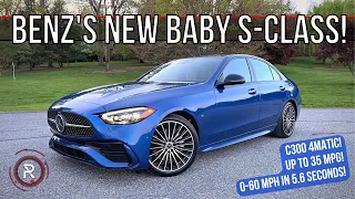 The 2022 Mercedes-Benz C300 4Matic Is A Sharper, More Luxurious Baby S-Class