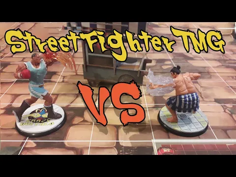 Street Fighter the Miniatures Game: Balrog Vs E.honda (Physical)