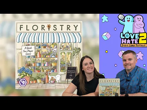 Floristry - A Non-Gamer's Review Of This 2 Player Dutch Auction Tile Layer
