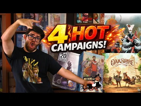 4 Board Game Crowdfunding Campaigns You Should Know | Cardboard Countdown