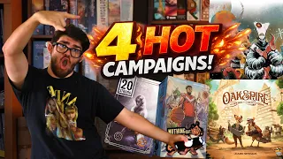4 Board Game Crowdfunding Campaigns You Should Know | Cardboard Countdown