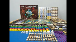 Age Of Innovation Board Game (Silent Unboxing)