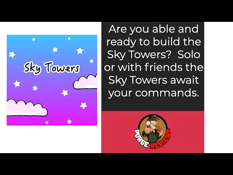 Sky Towers by Purge Reviews: A few different ways to play..which will be your favorite?