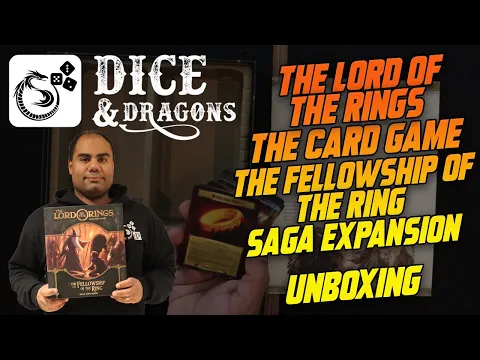 Dice and Dragons - The Lord of the Rings The Card Game The Fellowship of the Ring Unboxing