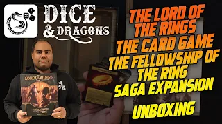 Dice and Dragons - The Lord of the Rings The Card Game The Fellowship of the Ring Unboxing