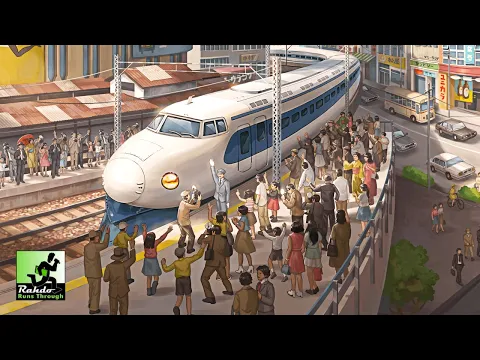 Rahdo Runs Through Shinkansen Zero Kei