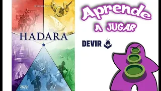 Hadara - Cómo se juega - Tutorial - Juego de Mesa