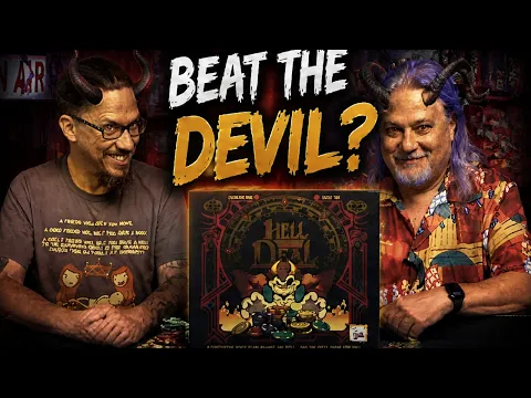 Can you beat the Devil on a game of poker? One of the HOTTEST games from #gencon