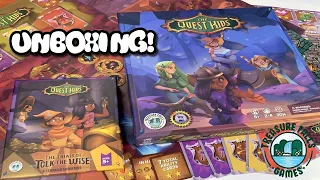 Unboxing The Quest Kids + Expansions, Mats, and more!