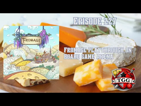 Fromage Playthrough on Board Game Arena | Cheesy Worker Placement Fun!