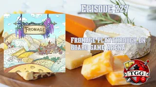 Fromage Playthrough on Board Game Arena | Cheesy Worker Placement Fun!