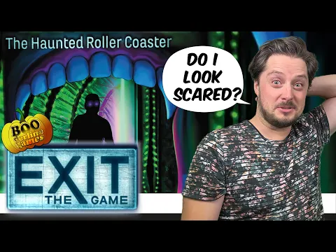 Can We EXIT The Haunted RollerCoaster??