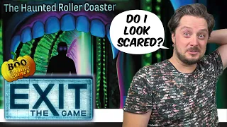 Can We EXIT The Haunted RollerCoaster??