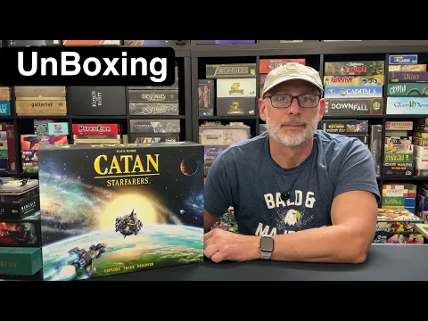 TDG: Catan: Starfarers unboxing with Ray
