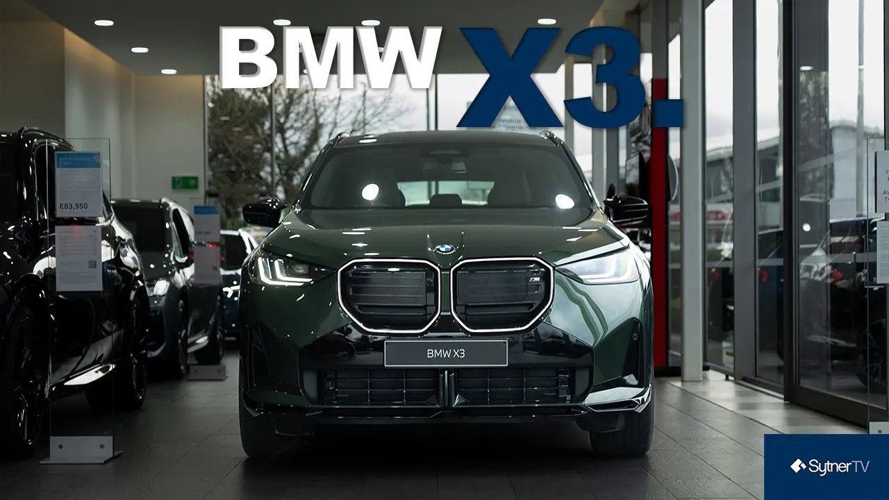 BMW Individual Malachite Green BMW X3 M50 | Walk around (4K)