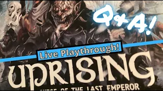 Uprising Solo: Solo Playthroughs Welcomes Team Uprising! (GAMEFOUND CAMPAIGN GOES LIVE 10/7)