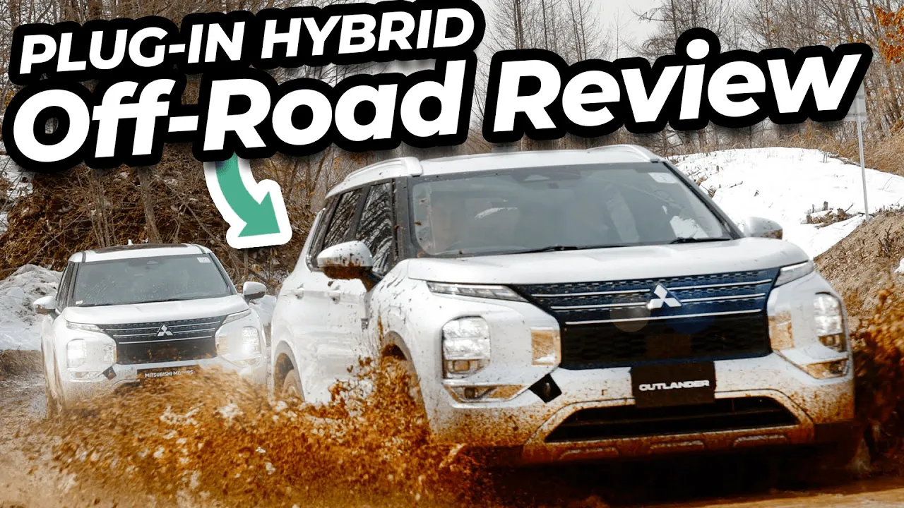 Off-Roading An Outlander PHEV! Mud & Gravel in an AWD Plug-In Hybrid