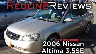 2006 Nissan Altima 3.5SE Review, Walkaround, Exhaust, Test Drive