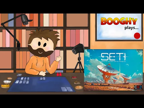 Booghy plays... SETI(2p, Rules, Playthrough, Review)