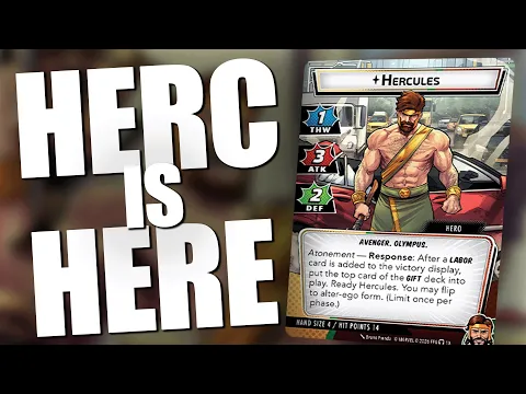 Hercules Announced for Marvel Champions!