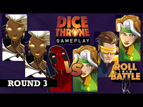 Dice Throne ROLL INTO BATTLE 3 Gameplay | Round 2 (Blackjoy vs SuperK)