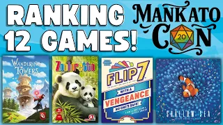 Recapping Mankato Con and Ranking the 12 Games we Played There!