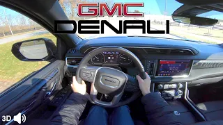 BLING MACHINE! -- 2021 GMC Yukon Denali // POV Test Drive (Binaural 3D Audio)