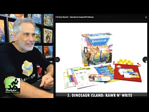 Dinosaur Island: Rawr 'n Write - heaviest roll & write yet?