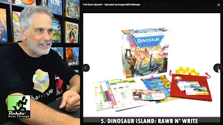 Dinosaur Island: Rawr 'n Write - heaviest roll & write yet?