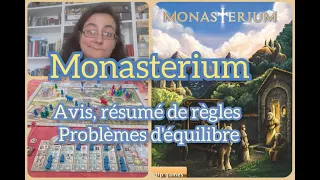 Résumé de règles, avis et problèmes d'équilibre