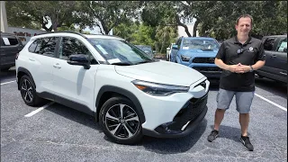 Is the 2025 Toyota Corolla Cross XSE Hybrid the MOST fuel efficient AWD small SUV!