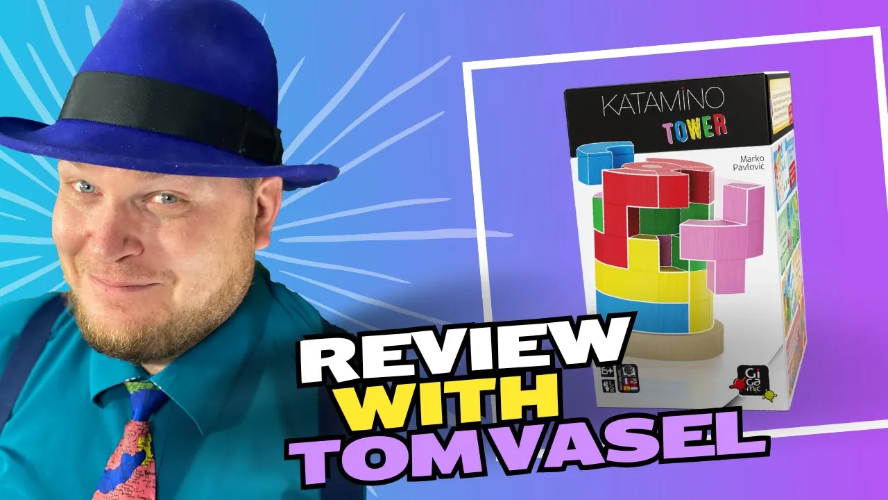 Katamino Tower Review with Tom Vasel