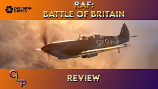RAF: The Battle of Britain 1940 | Decision Games | John Butterfield