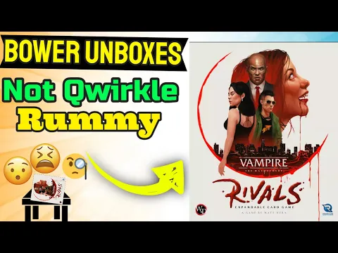 Vampire: The Masquerade - Rivals Expandable Card Game Unboxing