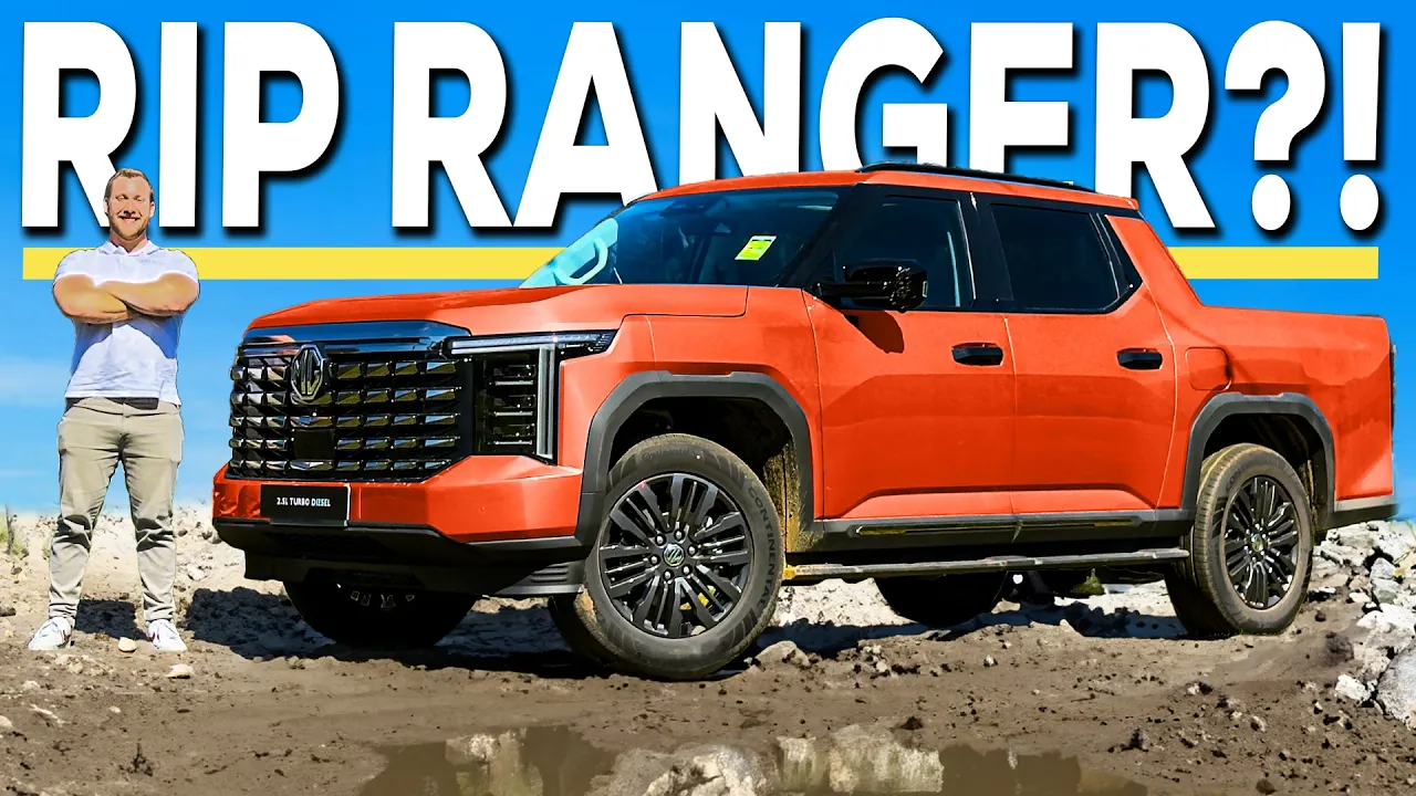 2025 MG U9 Review: CHEAP CHINESE UTE with TRIPLE Lockers… RIP Ranger & HiLux?!