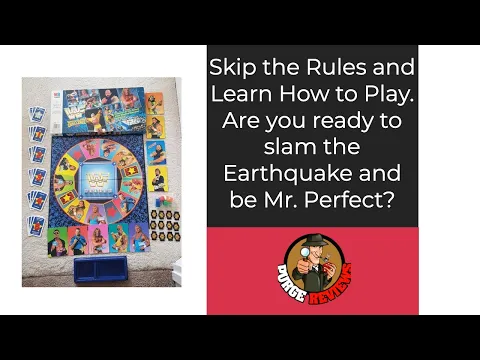 The Purge: # 3908 WWF Wrestling Challenge: Skip the Rules and Learn How to Play
